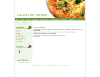 pizzainpattaya.com screenshot