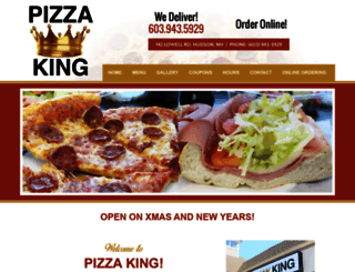 pizzakinghudsonnh.com screenshot