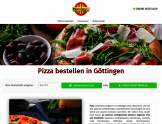 pizzaland.de screenshot