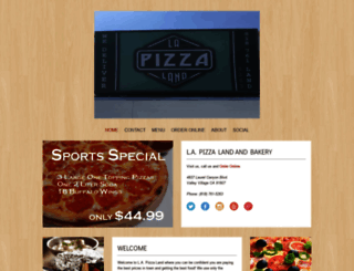 pizzalandla.com screenshot