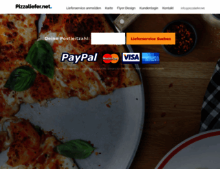 pizzaliefer.net screenshot
