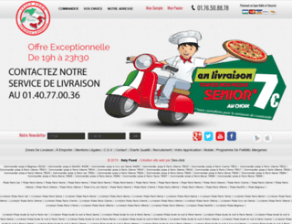 pizzalivraisonparis.fr screenshot