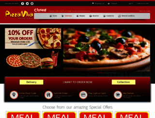 pizzamiashepshed.com screenshot