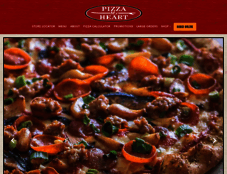pizzamyheart.com screenshot