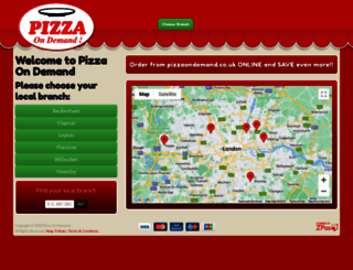 pizzaondemand.co.uk screenshot