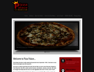 pizzapalacewellington.com screenshot