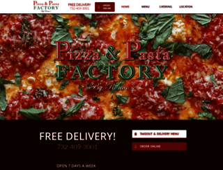 pizzapastafactory.homesteadcloud.com screenshot