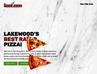 pizzaplacelakewood.com screenshot