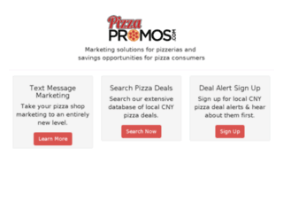 pizzapromos.com screenshot