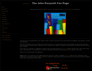 pizzarellifanpage.com screenshot