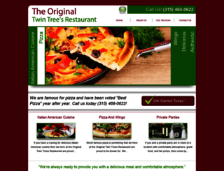 pizzarestaurantsyracuse.com screenshot