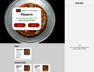 pizzarodc.com screenshot