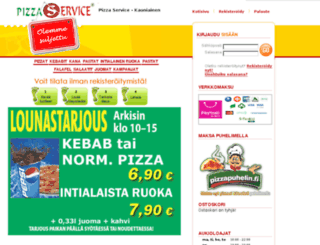 pizzaservice-kauniainen.gopizza.fi screenshot