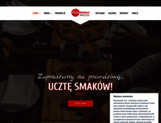 pizzastation.pl screenshot