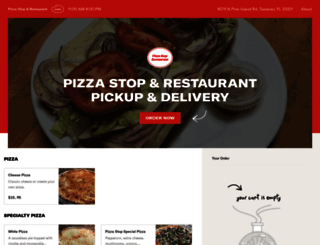 pizzastoprestaurant.com screenshot
