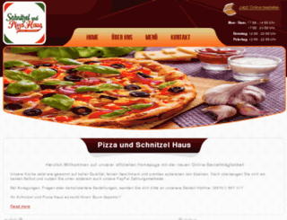 pizzaundschnitzelhaus.de screenshot