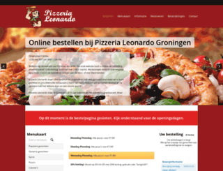 pizzeria-leonardo.nl screenshot