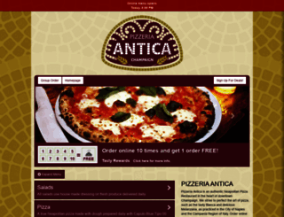 pizzeriaanticachampaign.com screenshot