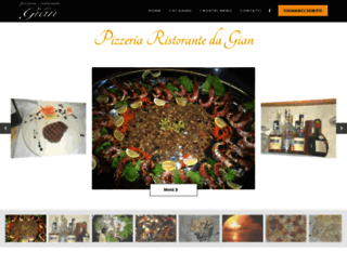 pizzeriadagian.com screenshot