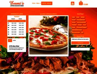 pizzeriaemmis.nl screenshot