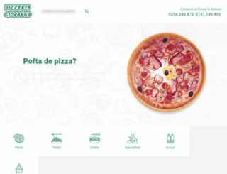 pizzeriagiovanna.ro screenshot