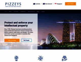pizzeys.com.au screenshot