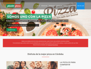 pizzonpizza.com screenshot