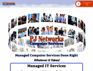 pj-networks.com screenshot