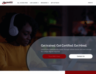 pjcourses.com screenshot