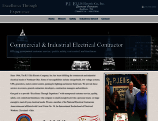 pjelliselectric.com screenshot