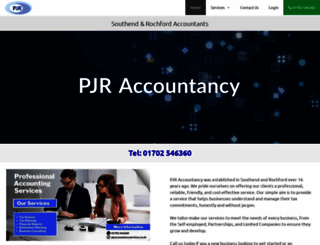 pjraccountancyservices.co.uk screenshot