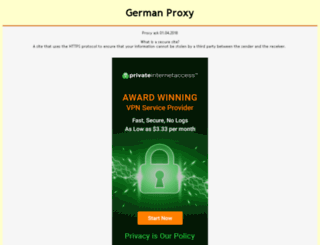 pk.german-proxy.de screenshot