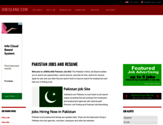 pk.jobisland.com screenshot