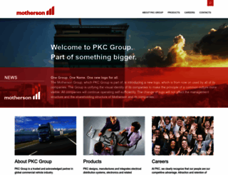 pkcgroup.com screenshot