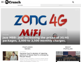pkcrunch.com screenshot