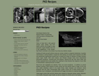 pkdrecipes.com screenshot