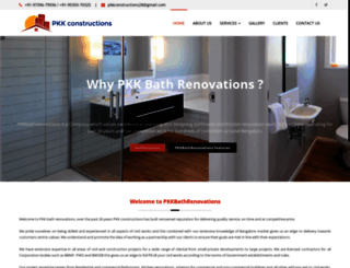 pkkbathrenovations.com screenshot