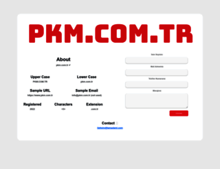 pkm.com.tr screenshot