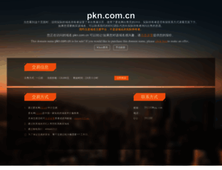 pkn.com.cn screenshot