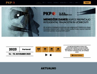 pkp.si screenshot