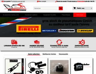 pkracingparts.fr screenshot