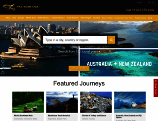 pkttours.com screenshot
