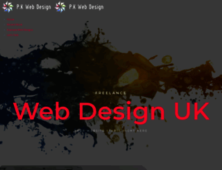pkwebdesign.co.uk screenshot