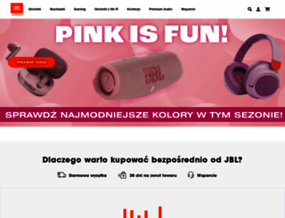 pl.akg.com screenshot