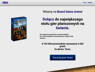 pl.boardgamearena.com screenshot