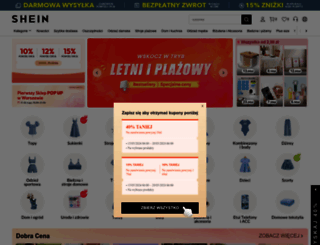 pl.shein.com screenshot