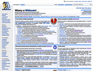 pl.wikibooks.org screenshot