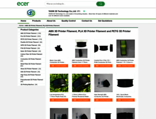 pla3dprinterfilament.sell.ecer.com screenshot