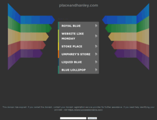 placeandhanley.com screenshot