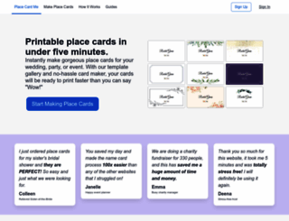 placecard.me screenshot